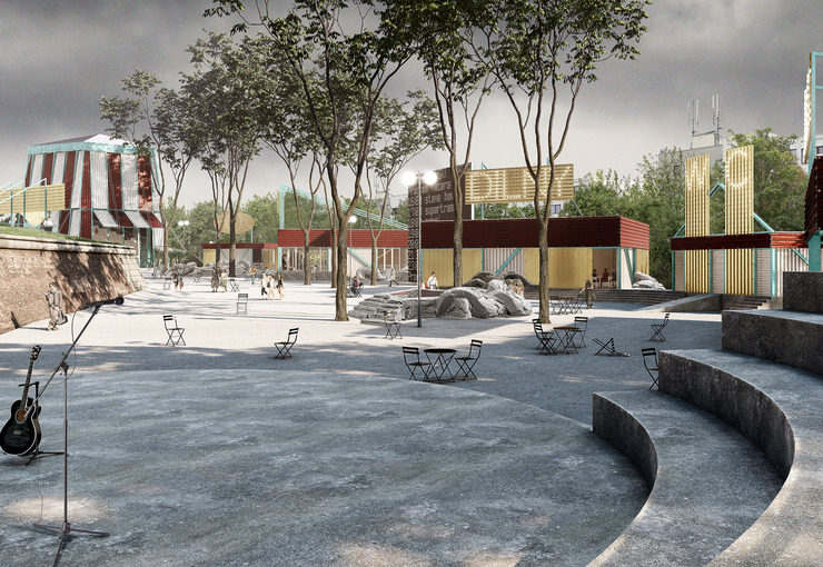 Festivalový areál Petřín 1